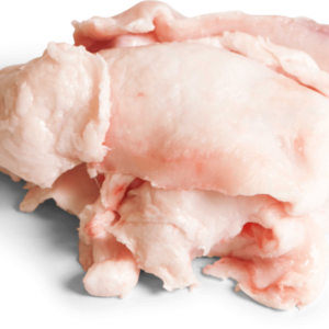 cut fat off pork shoulder